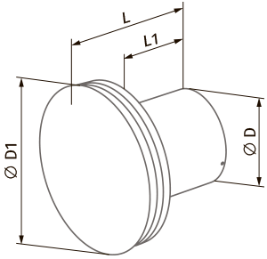 Blauberg Arena 125 T e2 - Dimensions