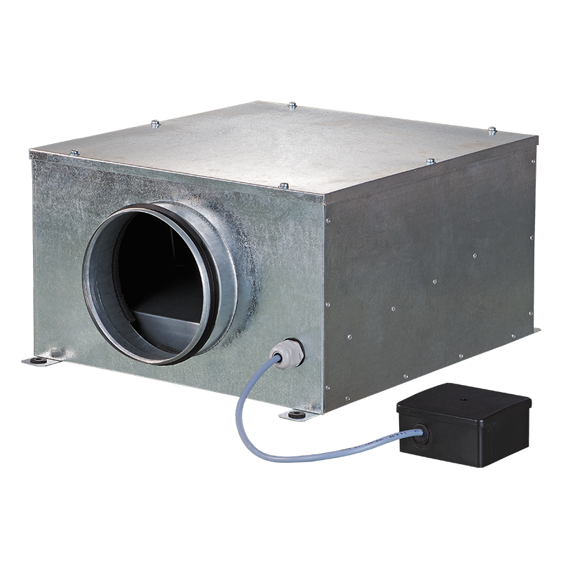 Series Blauberg Iso-B - For round duct - Inline fans