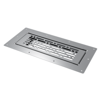 Radial ductwork - Air distribution - Series Blauberg Floor grilles
