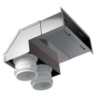 Radial ductwork - Air distribution - Series Blauberg BlauFast RPWB 200x55/75x2 M