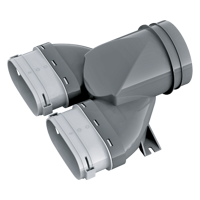 Radial ductwork - Air distribution - Blauberg BlauFast SO 125/52x2 60P