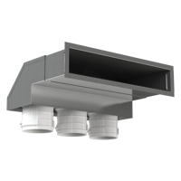 Radial ductwork - Air distribution - Blauberg BlauFast RPWB 300x55/63x3 M
