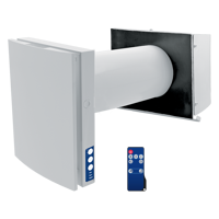 Decentralized HRU for residential buildings - Decentralized ventilation units - Series Blauberg Vento Expert A100