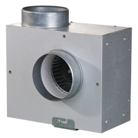 Inline fans - Commercial and industrial ventilation - Series Blauberg Iso