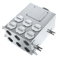 Radial ductwork - Air distribution - Series Blauberg BlauFast SR 125/63x6 02