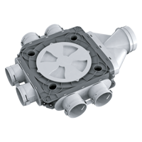 Radial ductwork - Air distribution - Series Blauberg BlauFast SR 125/75x6 51P