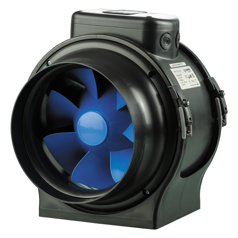 Blauberg Primo EC 200 - Mixed-flow inline fans with EC-motors